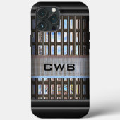 ルクロスポイントモダンモノグラム Case-Mate iPhoneケース (裏面)