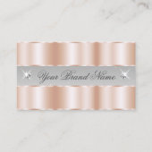 ルクースバラ金ゴールドライトグレースパークルジュエリーラグジュアリー 名刺 (正面)