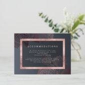 ルクースバラ金ゴールドヴィンテージ植物病室 エンクロージャーカード