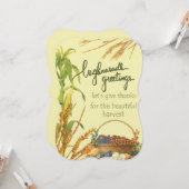 ルグナサダ挨拶 カード (正面/裏面インサイチュ)