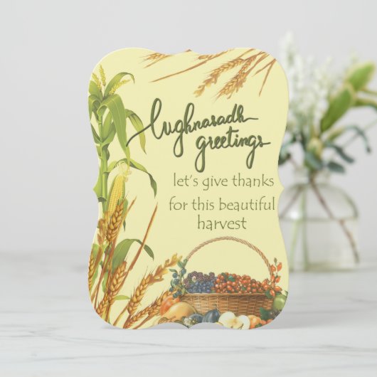 ルグナサダ挨拶 カード (スタンド正面)