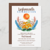 ルグナサッドファーストハーベストお祝いパーティー 招待状 (正面/裏面)