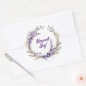 ルグナサッドラベンダーコレクション – ヴィンテージノルディカ ラウンドシール (封筒)