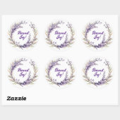 ルグナサッドラベンダーコレクション – ヴィンテージノルディカ ラウンドシール (シート)