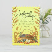 ルグナサドのご挨拶 カード (スタンド正面)