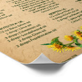 ルグナサドマジック油レシピ ポスター (角)