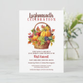 ルグナサド秋パーティーハーベストバスケット 招待状 (スタンド正面)