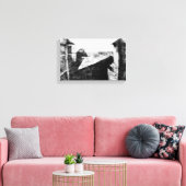 ルグラの窓から見る キャンバスプリント (インサイチュ (リビング))