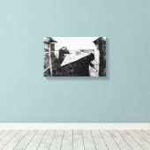 ルグラの窓から見る キャンバスプリント (インサイチュ (ウッドフロア))