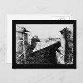 ルグラの窓から見る、最初の写真 ポストカード (正面/裏面)