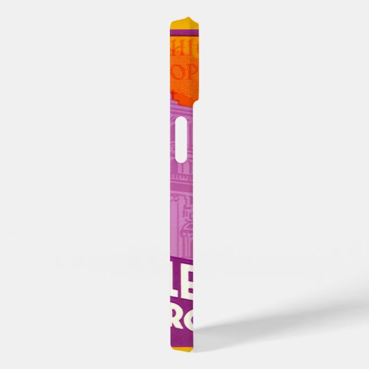 ルグランドホテルローマの彫像、イタリア、ヴィンテージトラベル Case-Mate iPhoneケース (裏面 / 右)