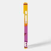 ルグランドホテルローマの彫像、イタリア、ヴィンテージトラベル Case-Mate iPhoneケース (裏面 / 左)