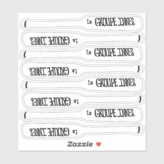 ルグループインヌビニールのシール シール (シート)