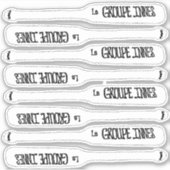 ルグループインヌビニールのシール シール (正面)