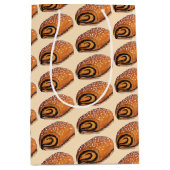 ルゲラチジュエリーブポーランドクレセント転がペストリーベーカリー ミディアムペーパーバッグ (正面)