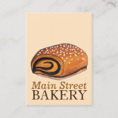 ルゲラチジュエリーブポーランドクレセント転がペストリーベーカリー 名刺 (正面)