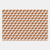 ルゲラチバブカチャラブレッドユダヤベーカリー食品 ラッピングペーパーシート (正面)