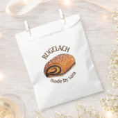 ルゲラチパティシリーベーカリーホームメイド焼いたバイ フェイバーバッグ (クリップ留めされた状態)