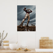 ルコロッセデブエ（泥の巨像） ポスター (キッチン)