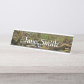 ルコンクリーク素晴らしアットスモークマウンテン デスクネームプレート (正面)