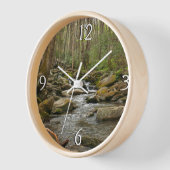 ルコンクリーク素晴らしアットスモークマウンテン 壁時計 (傾斜)