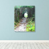 ルコンテ山のアルム洞窟跡 キャンバスプリント (インサイチュ (ウッドフロア))