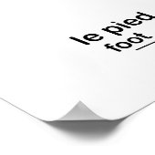 ルコープザ体フランスの英語教育 ポスター (角)