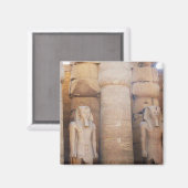 ルコール・テンプルのファラオ・ラムセス二世の像 マグネット (正面/裏面)