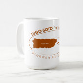 ルゴソトファミリー懇親会マグ コーヒーマグカップ (正面左)