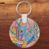 ルサイケデリックイスワーイン キーホルダー (正面)