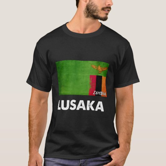ルサカザンビア Tシャツ (正面)