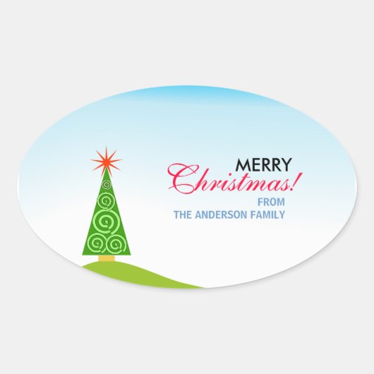 ルサピン 楕円形シール (正面)