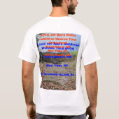 ルシアとロンの北アメリカ結婚ツアー Tシャツ (裏面)