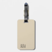 ルシアナ州シール ラゲッジタグ (裏面縦)