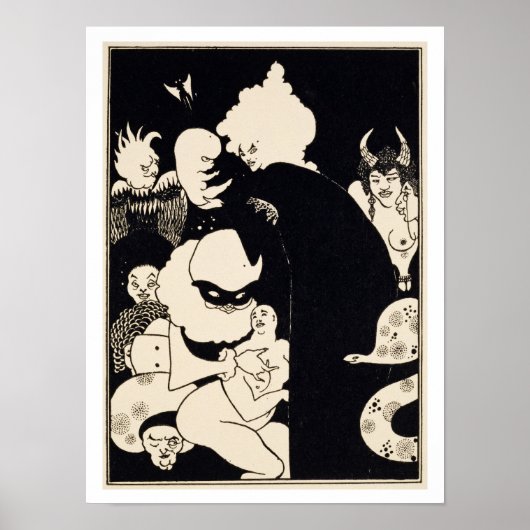 ルシアンの不思議な生き物たち、'Lucからのイラストレーション ポスター (正面)