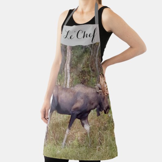 ルシェフブルムースデザインキッチン エプロン (インサイチュ)