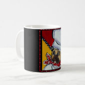 ルシェフプグ コーヒーマグカップ (正面左)