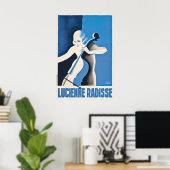 ルシエンヌ・ラディス フランスの女優 ヴィンテージ ポスター (ホームオフィス)
