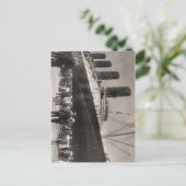 ルシタニアがニューヨーク市に到着1907 ポストカード (スタンド正面)