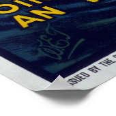 ルシタニア沈下WW1陸軍ポスター ポスター (角)