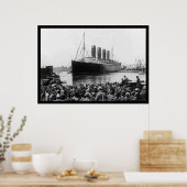 ルシタニア観戦者1907 ポスター (キッチン)