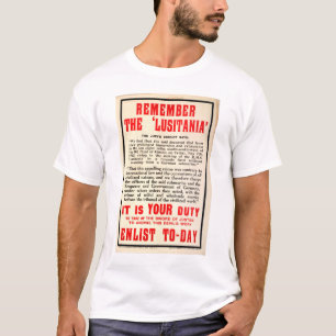 「ルシタニア」の_Propagandaポスターを覚えて下さい Tシャツ
