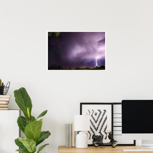 ルシド稲妻 ポスター (ホームオフィス)