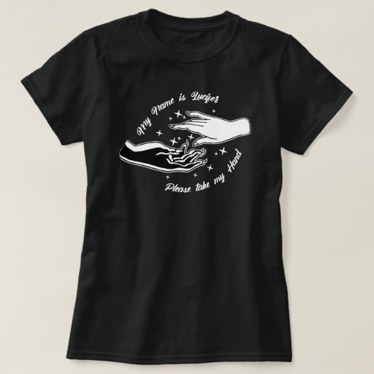 ルシファーと申します Tシャツ (デザイン正面)