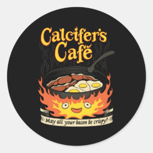 ルシファーのカフェはベーコンの卵がパリッとしているかもしれない ラウンドシール
