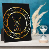 ルシファーのシギル フォトプラーク (側面)