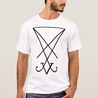 ルシファーのシジル("サタンの封印") Tシャツ