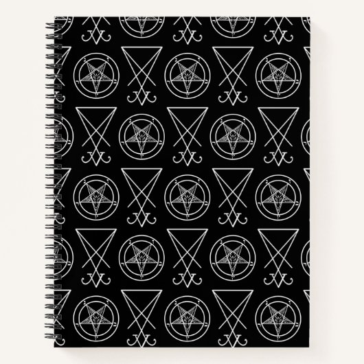 ルシファーのバプホメット&シギル ノートブック (正面)