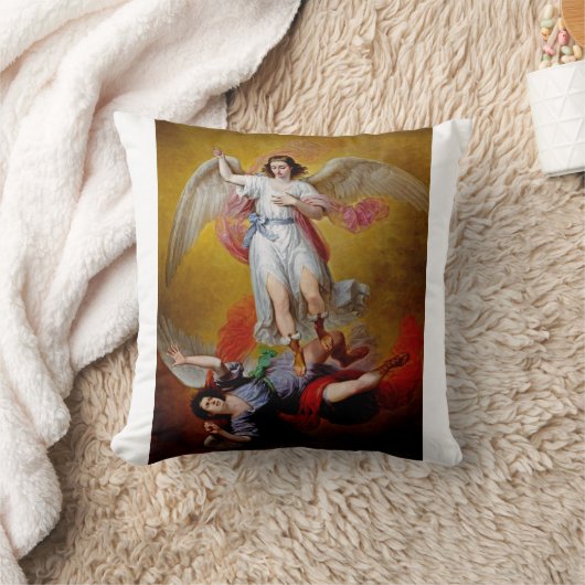 ルシファーの秋バイアントニオマリアエスキヴェル クッション (ブランケット)