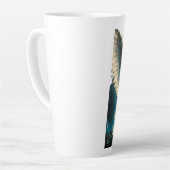 ルシファーは彼の光と特徴を表している カフェラテマグ (左アングル)